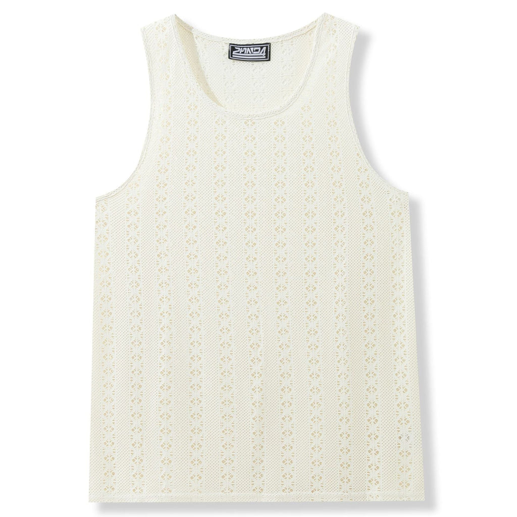Round Neck Casual Beach Style Loose Vest