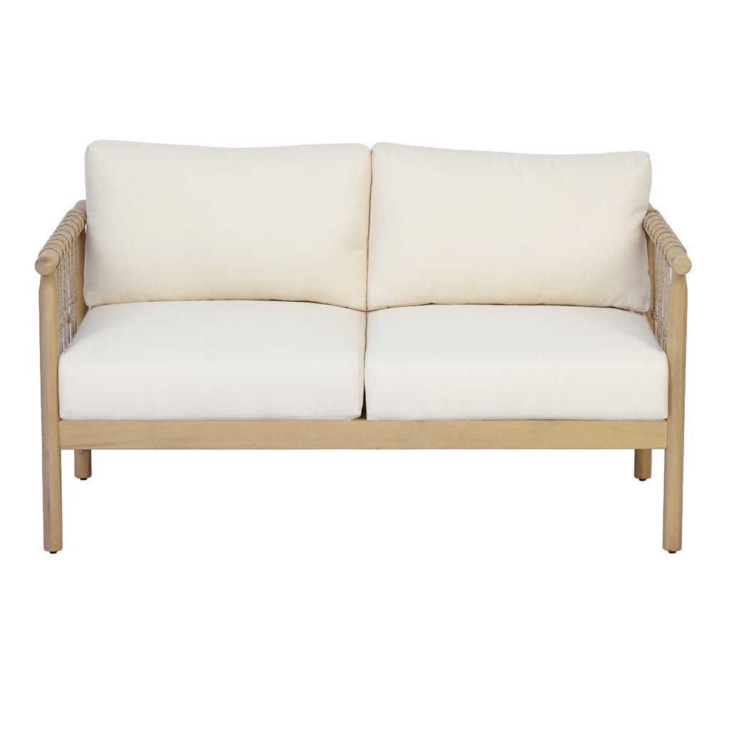 Light Teak Acacia Wood Patio Seating