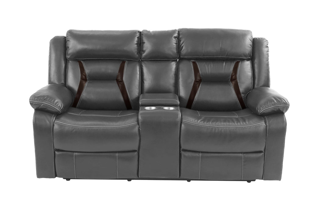 Modern Elegant Power Motion 2pc Living Room Set