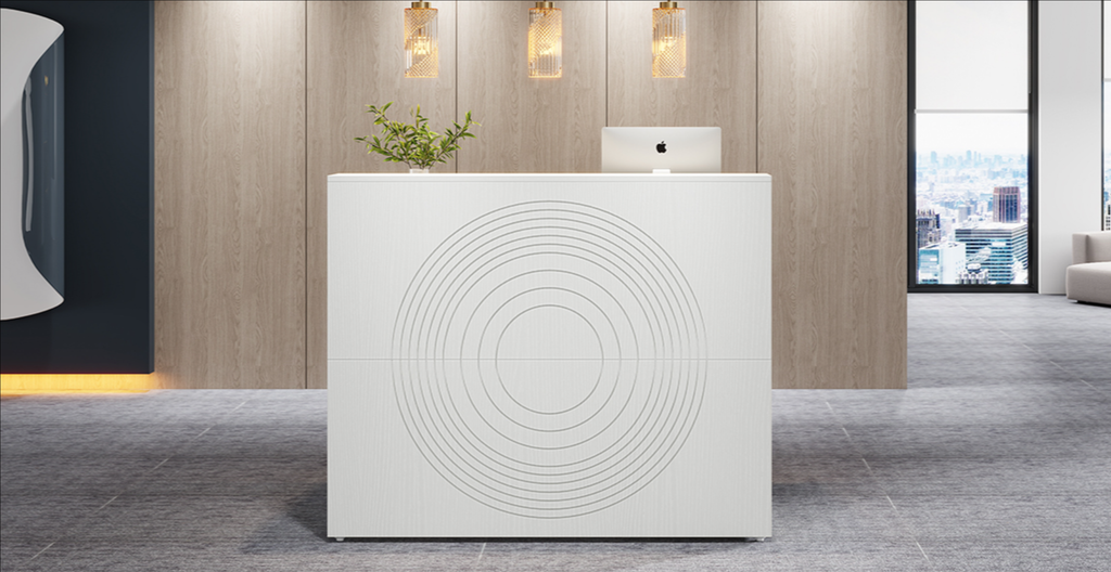 47" Modern Reception Desk