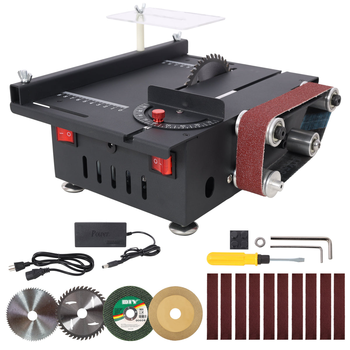 Mini Table Saw and Belt Sander