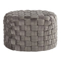 Round 24" Ottoman in Dark