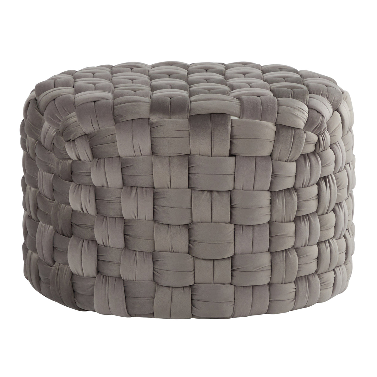 Round 24" Ottoman in Dark