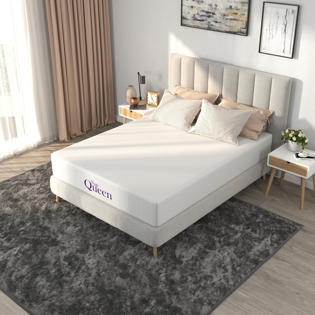 NapQueen 12 Inch Twin Size Memory Foam Mattress