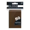 Ultra PRO: Standard 50ct Sleeves - PRO-Gloss (Brown)
