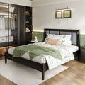 Solid Wood Queen Bed