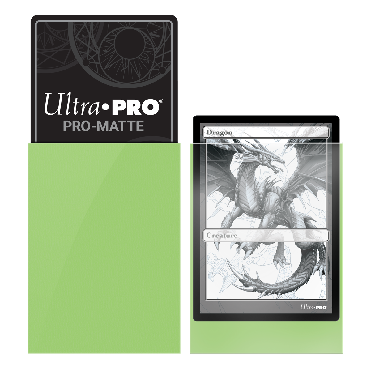 Ultra PRO: Standard 50ct Sleeves - PRO-Matte (Lime Green)