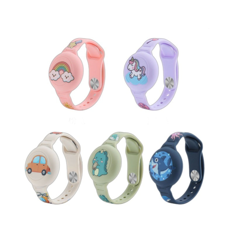 Cartoon Bracelet Anti-loss Alarm Device Locator Silicone Wristband