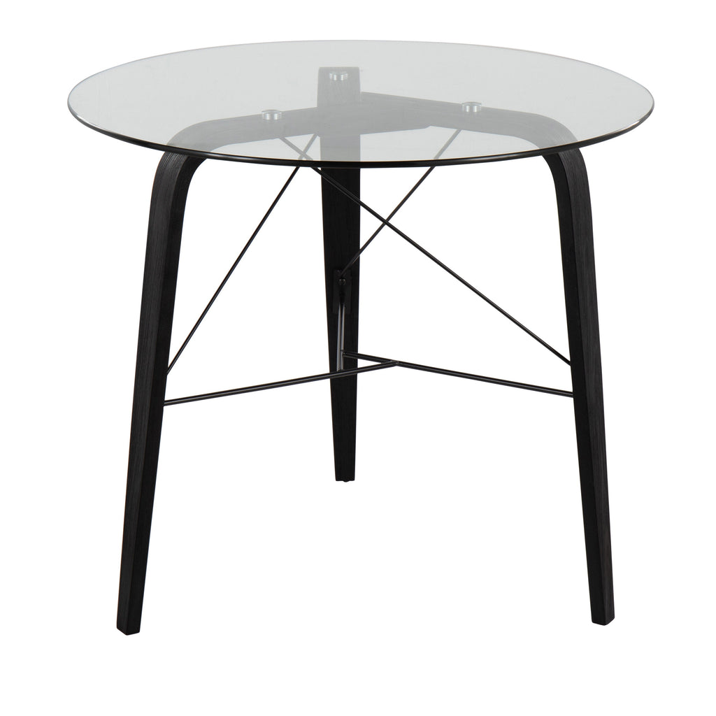 Mid-Century Modern Round Dinette Table