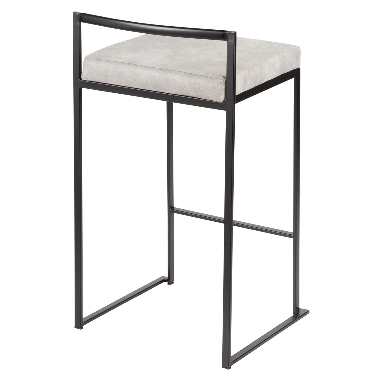 26" Contemporary Stackable Counter Stool Set