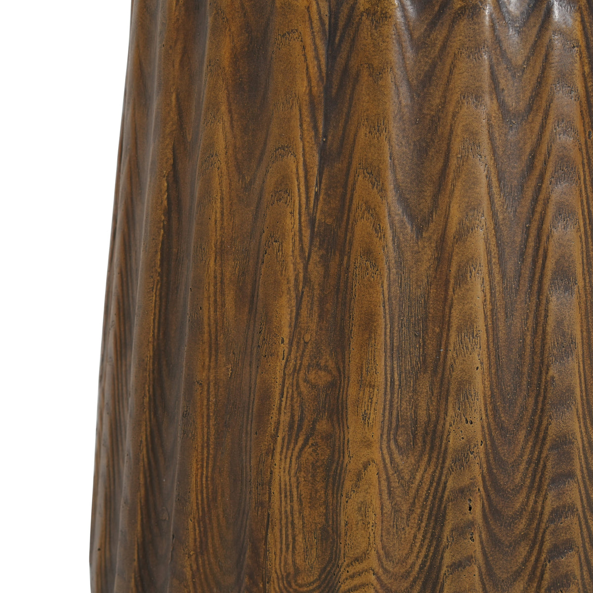 MGO Outdoor Indoor Side Table - Durable Tree Stump Style