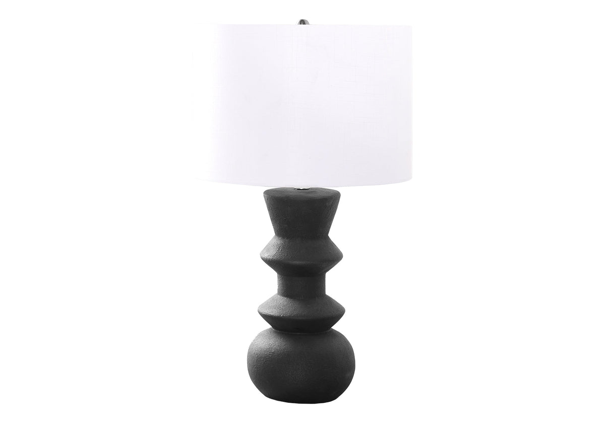 Premium 26"h Table Lamp with Unique Geometric Design