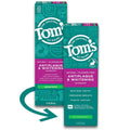 Tom's of Maine Fluoride Free Antiplaque & Whitening Spearmint Toothpaste 4.5 Oz