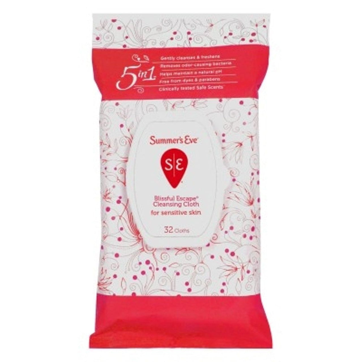 Summer's Eve Cleansing Cloths, Blissful Escape