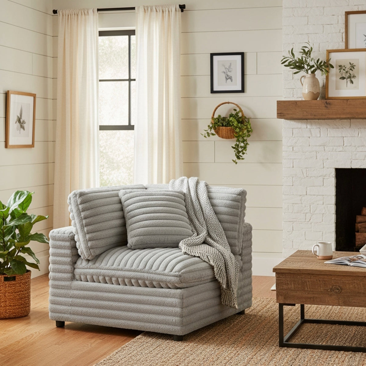 Jenny Corner Accent Chair