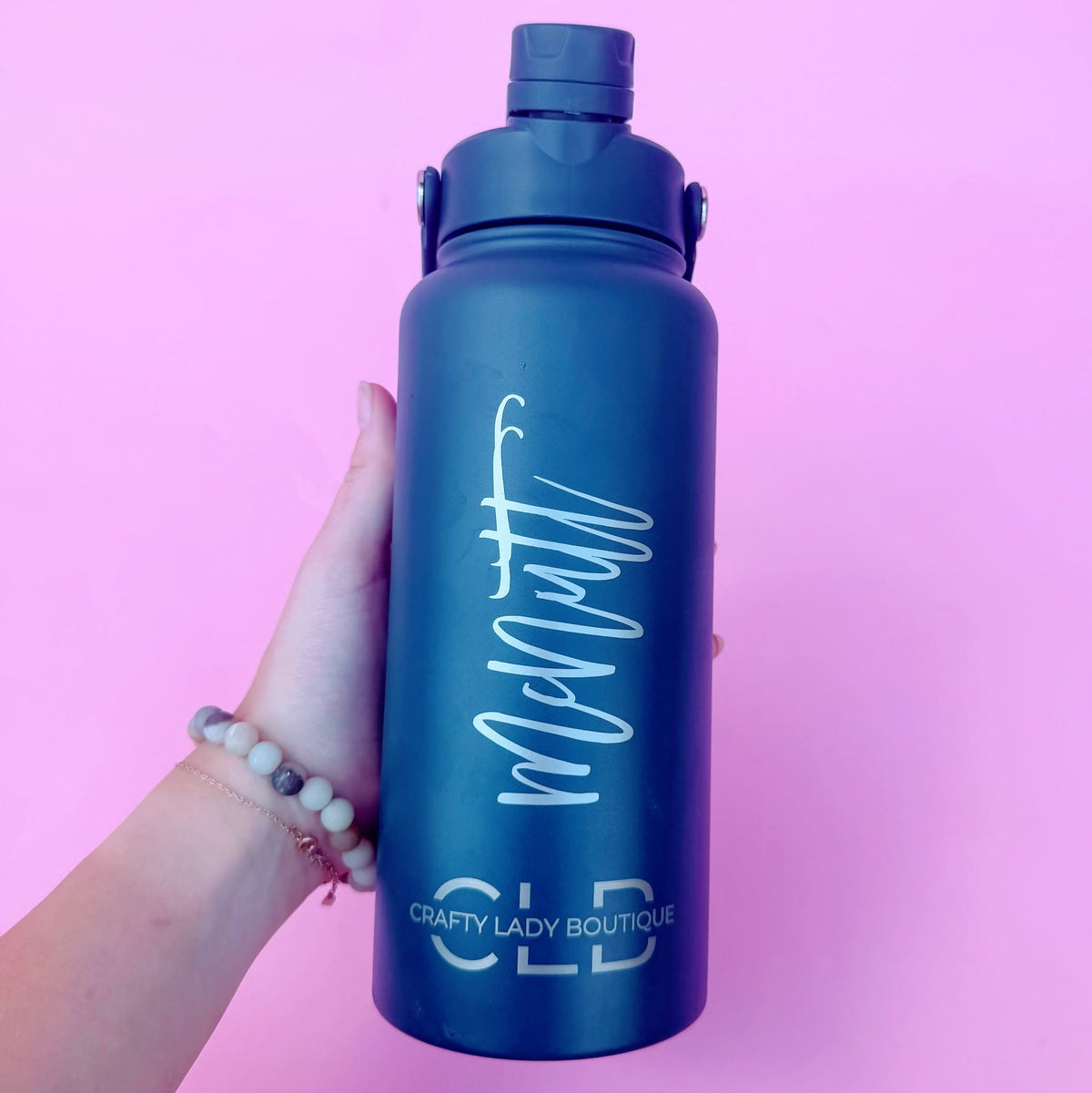 Personalized Stainless Steel Water Bottle