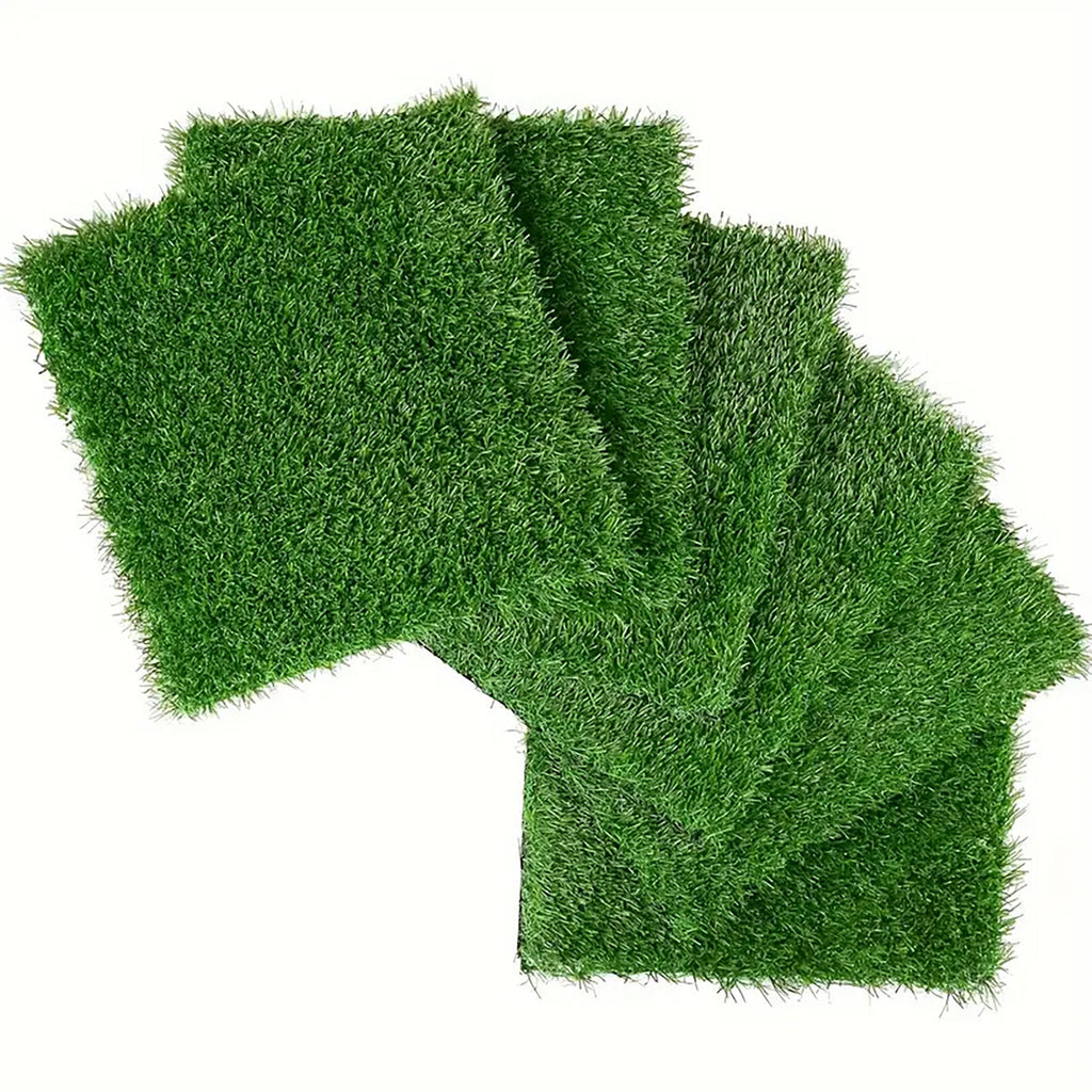 Artificial Lawn 36pcs Interlocking Artificial Grass Tiles