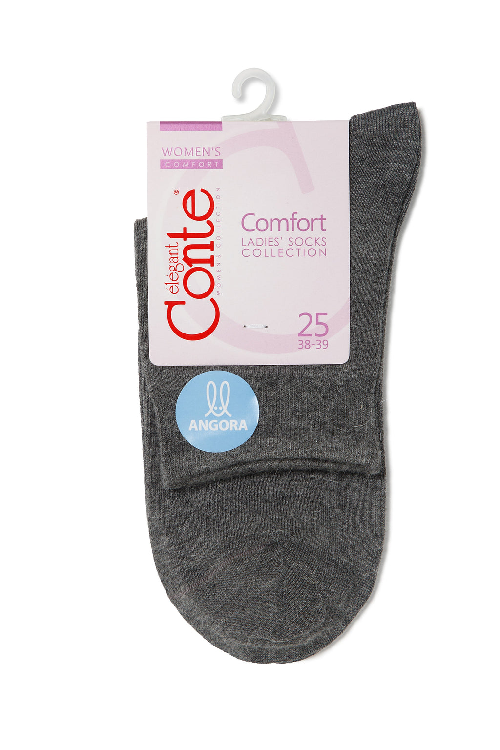Viscose and Angora Socks Conte Comfort 000