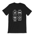 Pure Cotton Short-sleeved Class Shirt, Comfortable And Casual