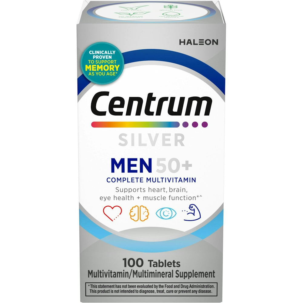 Centrum® Silver Men 50+ Tablet, 100 EA