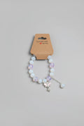 Boho Pink Bee Charm Bracelet