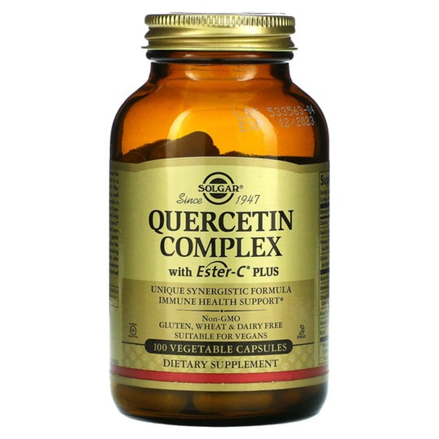 Solgar Quercetin Complex With Ester-C Plus Vegetable Capsules