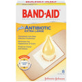 BAND-AID® with Neosporin® Antibiotic Extra Large Adhesive Bandage, 8-Pack