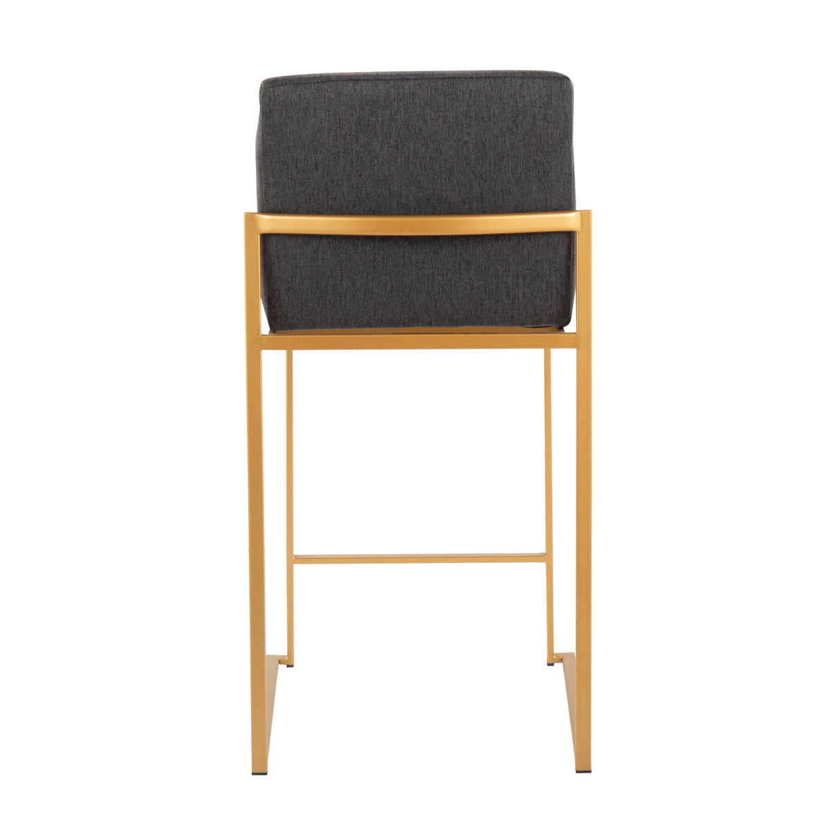 Contemporary High Back Counter Stool