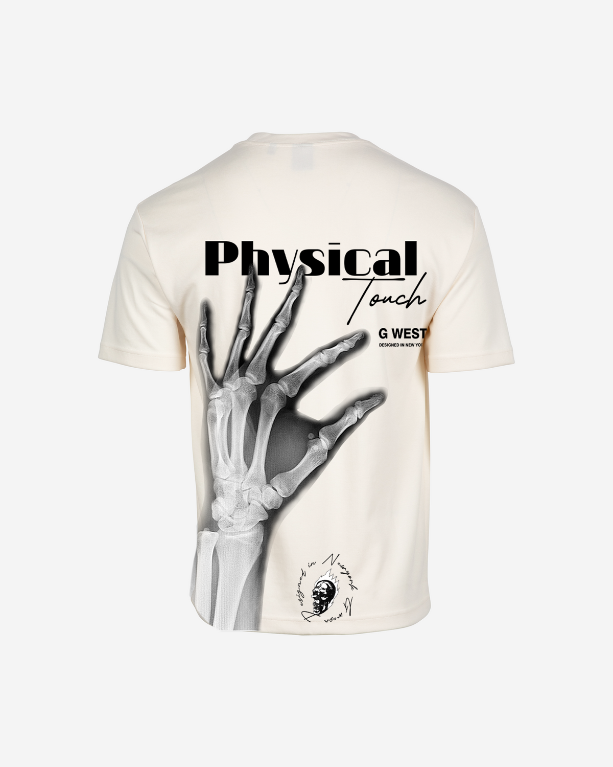 G West Mens Oversized X-Ray Hand Tee