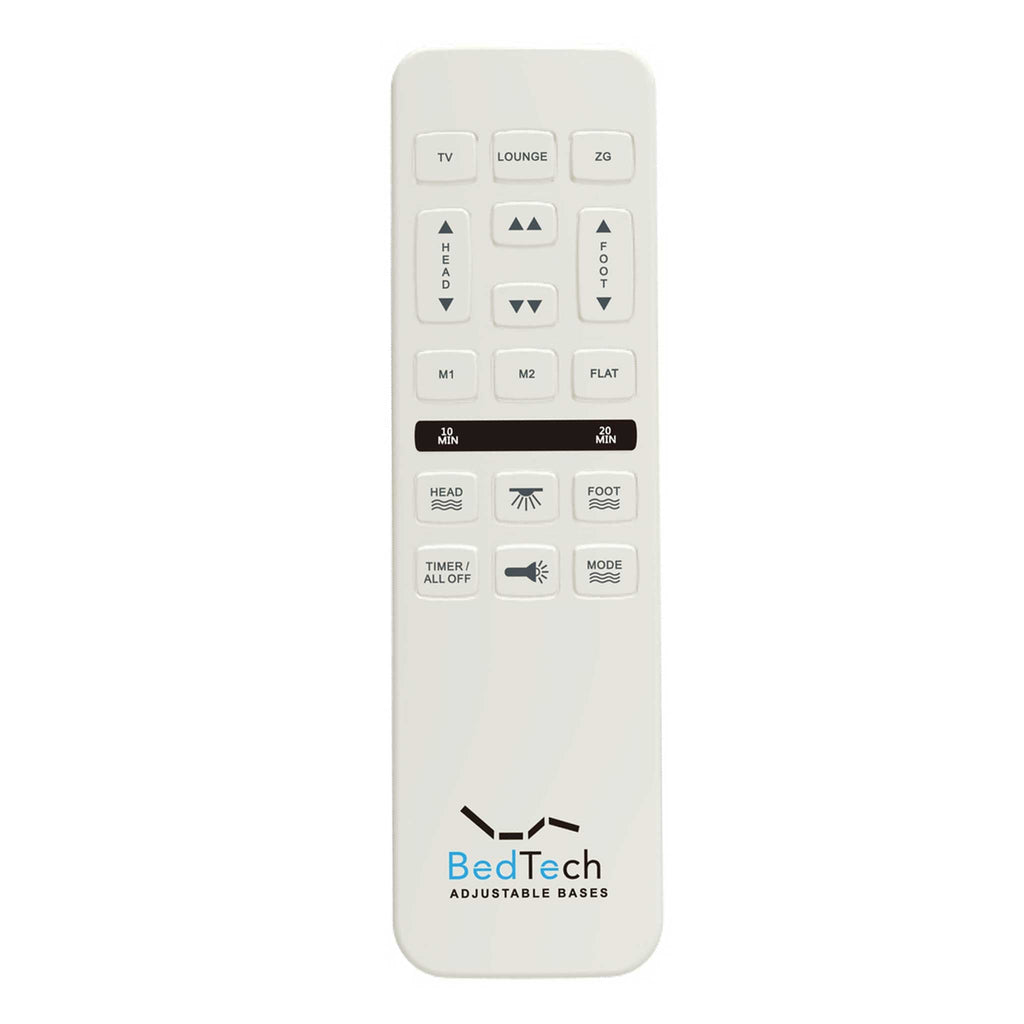 BT3000 King Adjustable Bed Base With Head and Foot Position Adjustment
