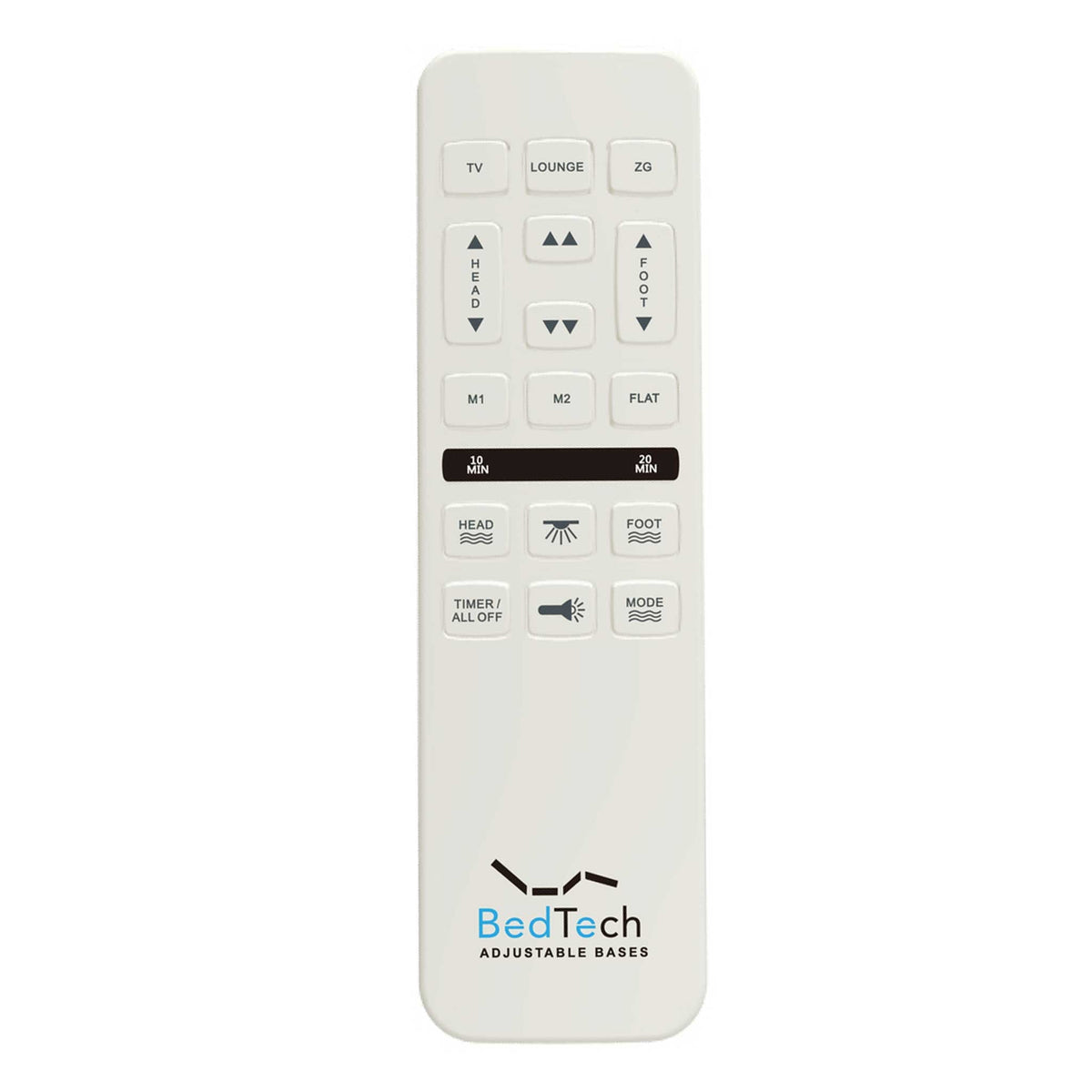 BT3000 King Adjustable Bed Base With Head and Foot Position Adjustment