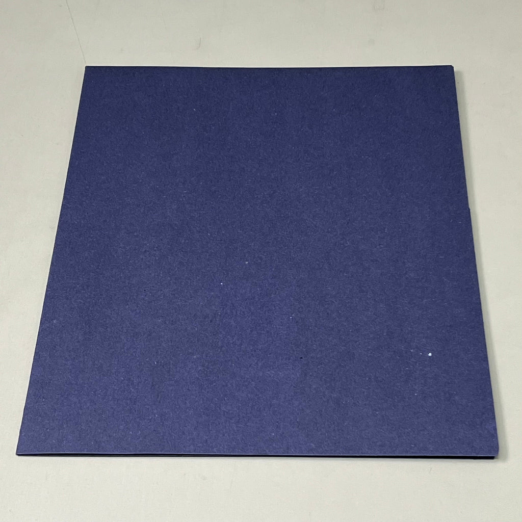 ZA@ SKILCRAFT (2 PACK, 50 TOTAL) Double Pocket Presentation Portfolio Dark Blue