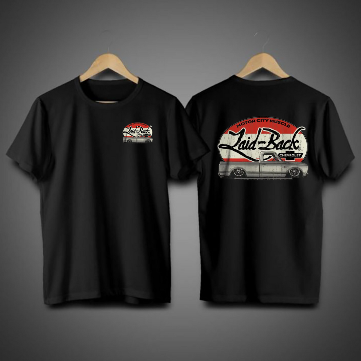 Vintage Halfway 67-72 Chevy Truck T-Shirt – Classic Trucks Cotton Tee
