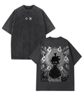 Benimaru Shinmon Fire Force Ver.2 Washed T-Shirt | Unisex Heavy Cotton Anime Tee for Manga & Anime Fans