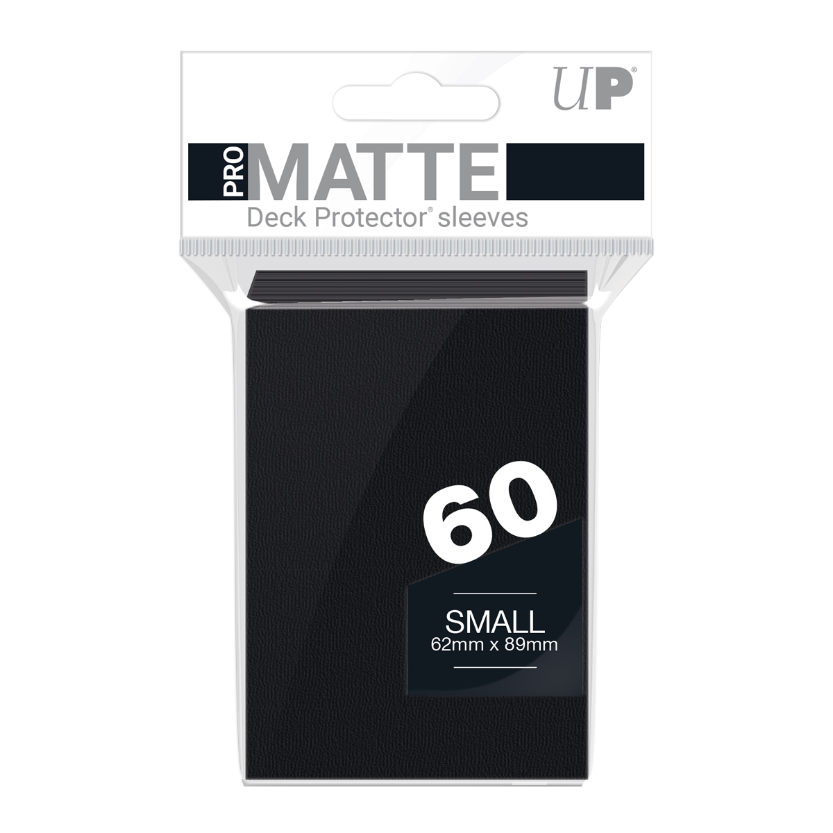 Ultra PRO: Small 60ct Sleeves - PRO-Matte (Black)
