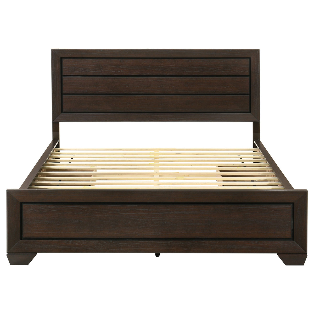 Holmgren Dark Cocoa California King Storage Panel Bed