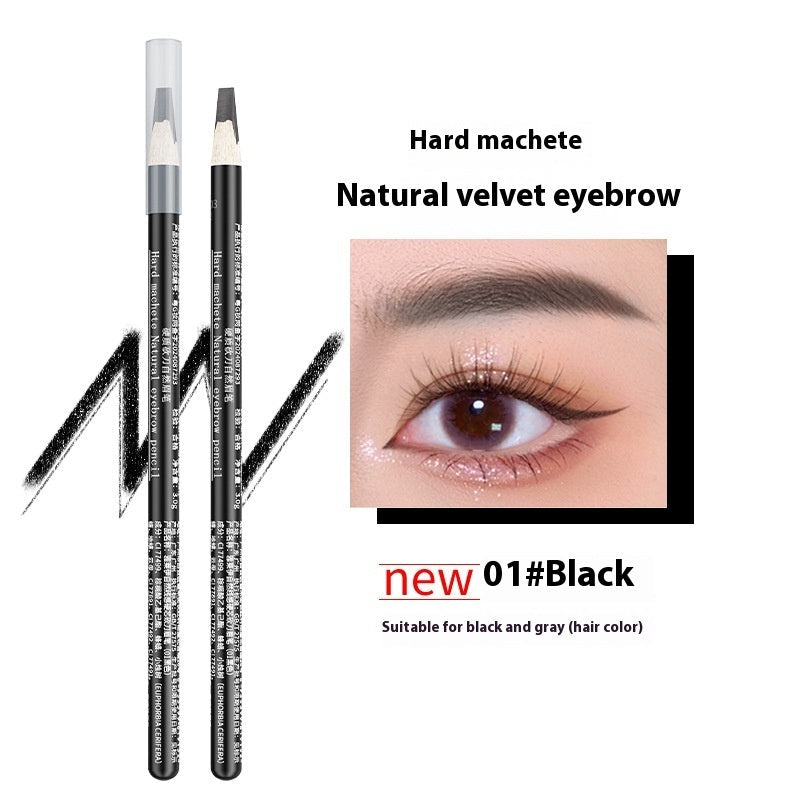 Hard Core Wild Eyebrow Pencil Waterproof And Sweatproof Distinct Look