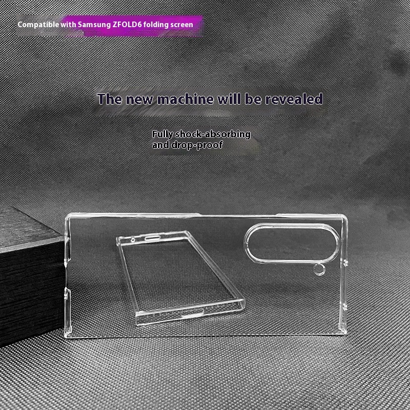 Applicable To High-permeability PC Transparent Hard Shell HD Anti-fall Phone Case