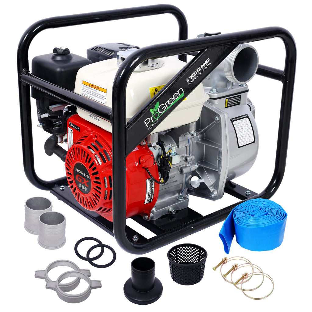 Water Pump 3" 264Gpm with Honda GX160 Engine