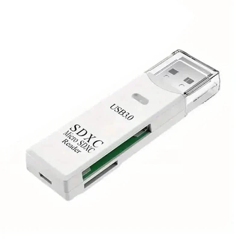 2-in-1 Multi Card Reader USB 3.0 Micro SD TF Card Memory Flash Drive Adapter