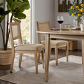 Armless Dining Chair Set of 2
