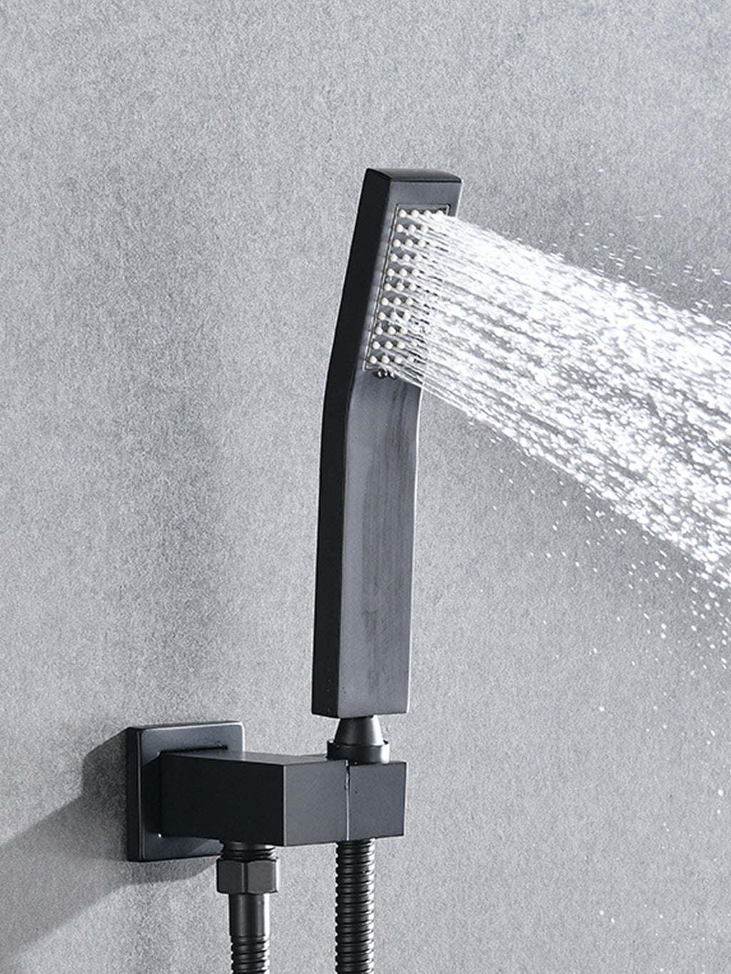 Matte Shower System with Tub Spout and 10" Shower Head