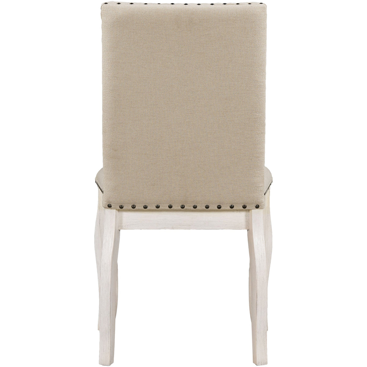 TREXM Set of 2 Dining Chairs with Upholstered Fabric