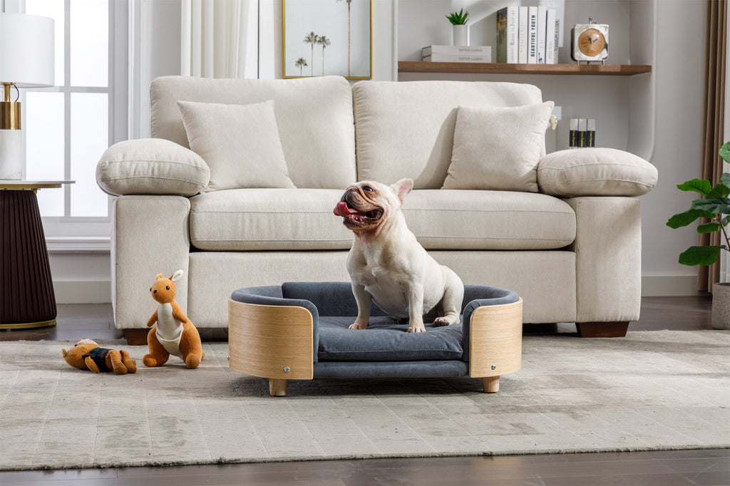 Scandinavian Style Elevated Dog Bed Sofa