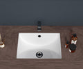 Modern Undermount Ceramic Bathroom Sink