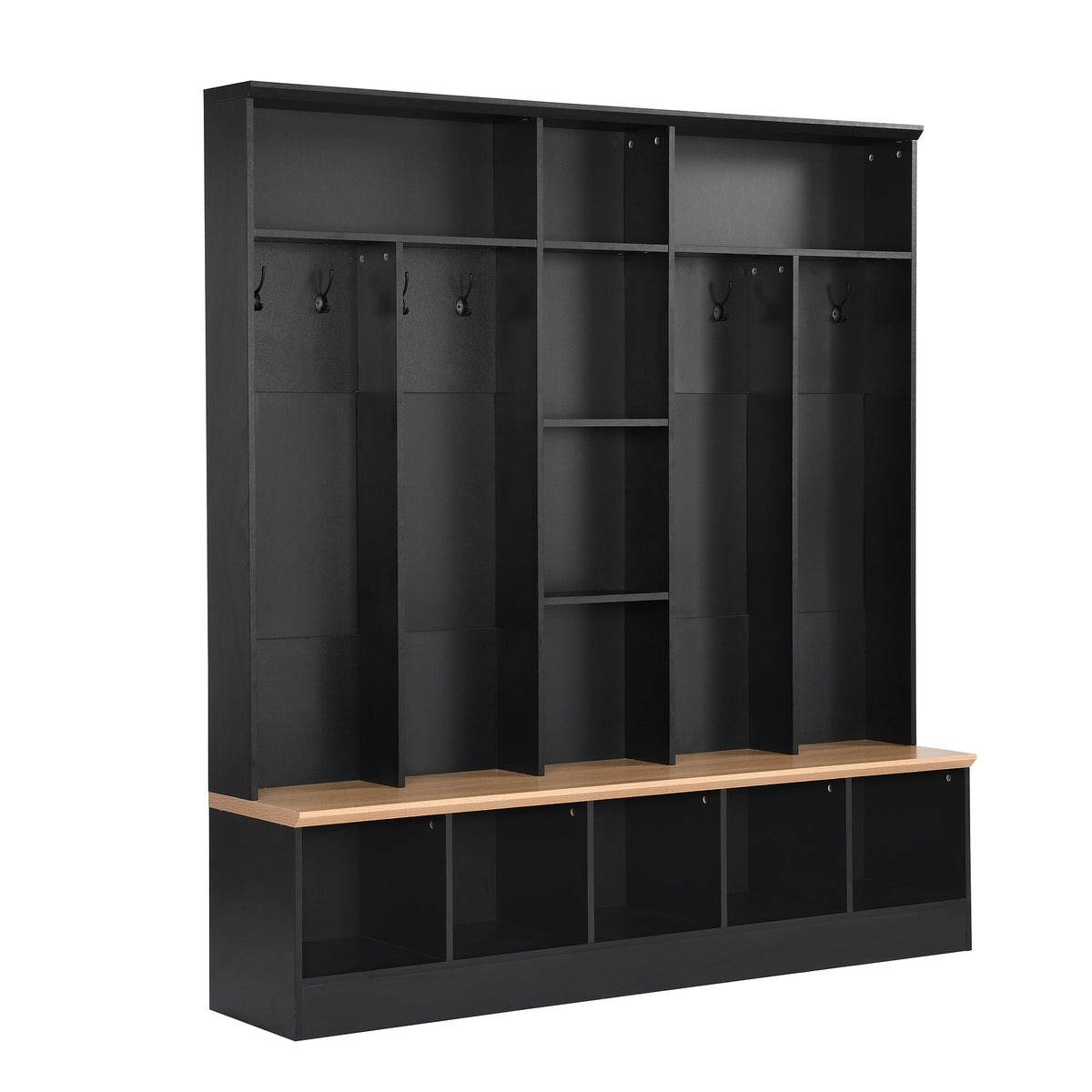 Hall Tree Storage Solution