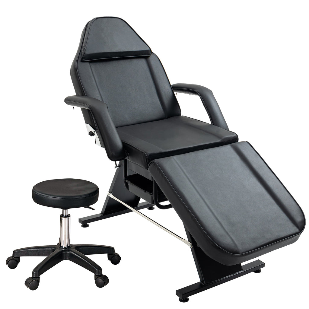Massage Salon Tattoo Chair with Hydraulic Stool