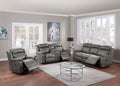 Contemporary Style Manual Motion 3pc Living Room Set