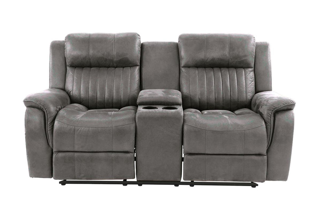 Contemporary Style Manual Motion 3pc Living Room Set