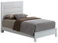 Contemporary Twin Bed In Elegant